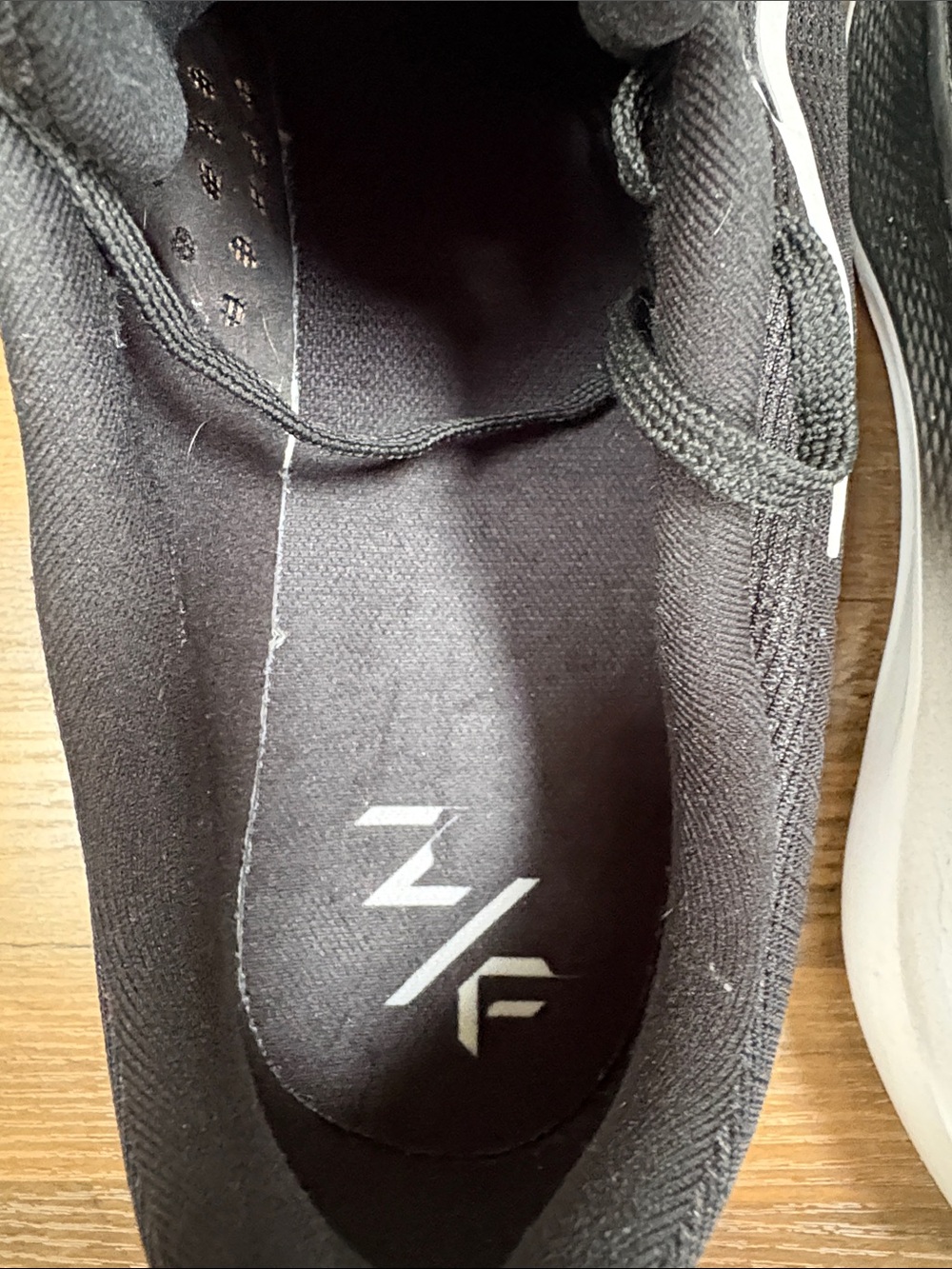Nike Zoom Fly 5 Mens Running Shoes Size 14 Like New Black and White - Picture 6 of 11